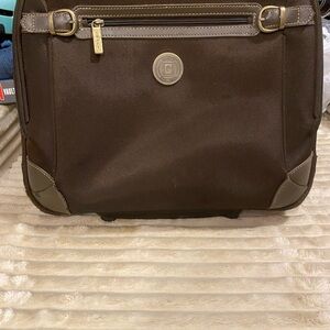 Vintage Chaps Brown Leather Men's Bag